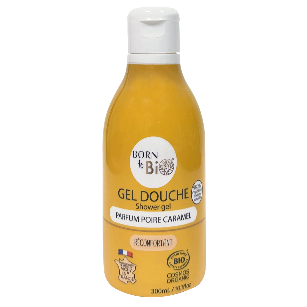 Gel doccia al caramello e pera - Certificato biologico