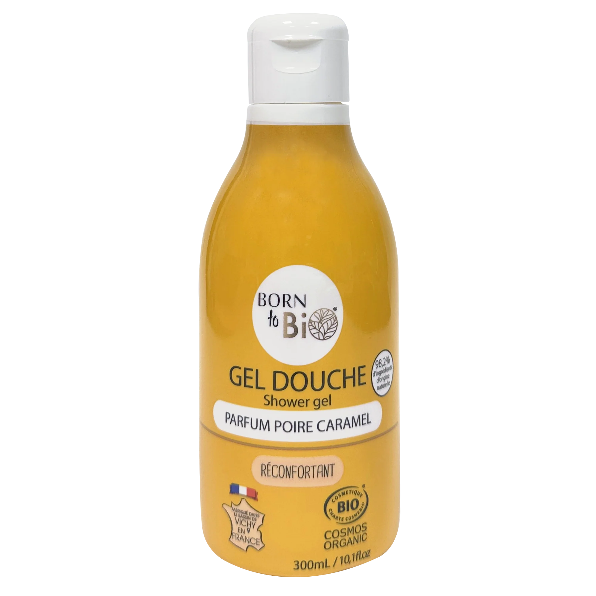 Gel doccia al caramello e pera - Certificato biologico
