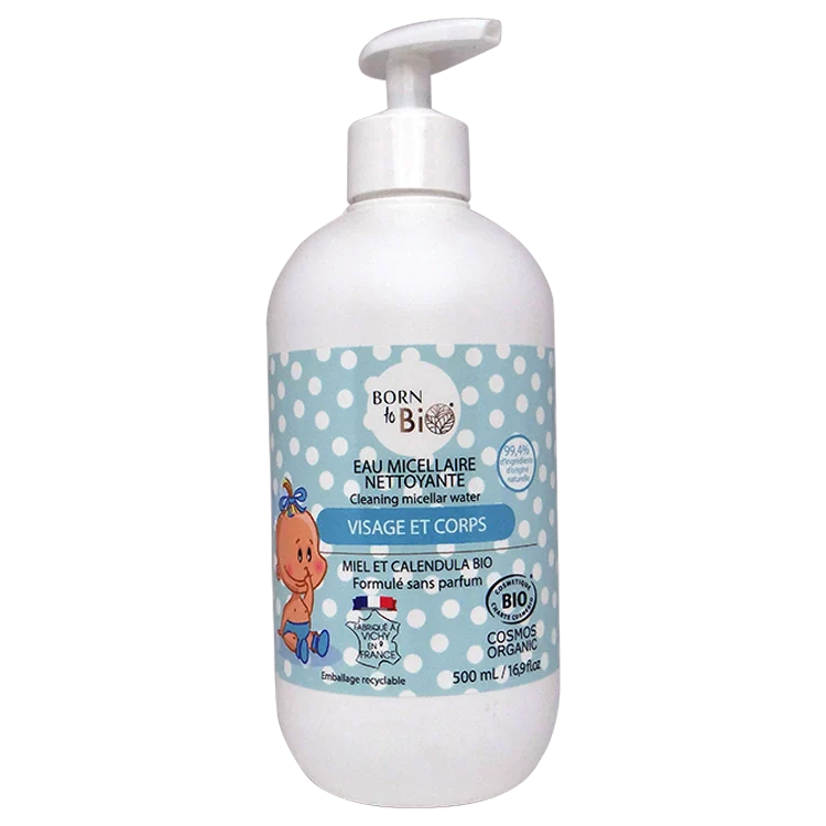 Acqua micellare detergente per neonati - Certificata biologica
