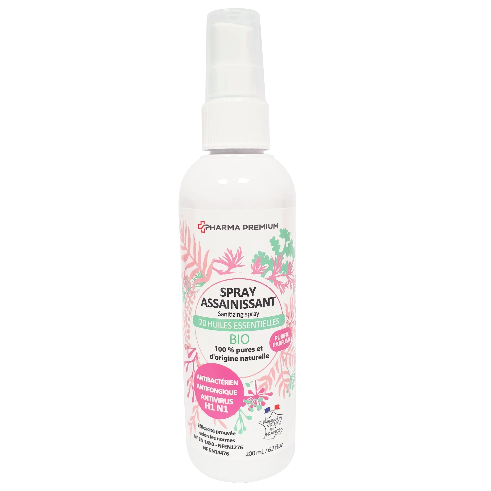 Spray igienizzante 20 oli essenziali biologici certificati