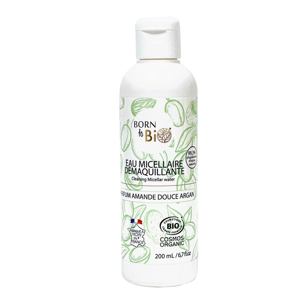 Acqua Micellare Detergente all'Argan e Mandorle Dolci - Certificata Biologica
