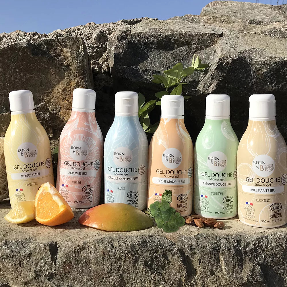 Gel doccia Monoï Tiare - Certificato biologico